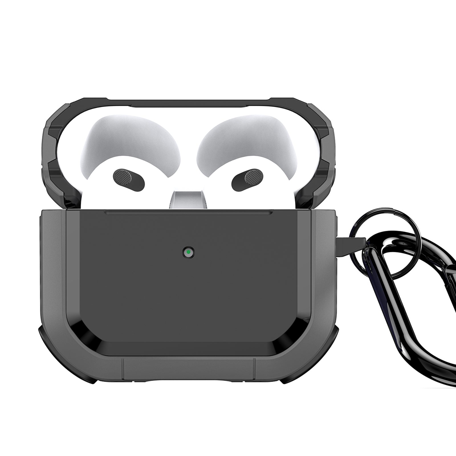 DUX DUCIS PECA Series for Apple AirPods 3 Protective Case with Carabiner Earbuds Cover DUX DUCIS PECA Series for Apple AirPods 3 Protective Case with Carabiner Earbuds Cover